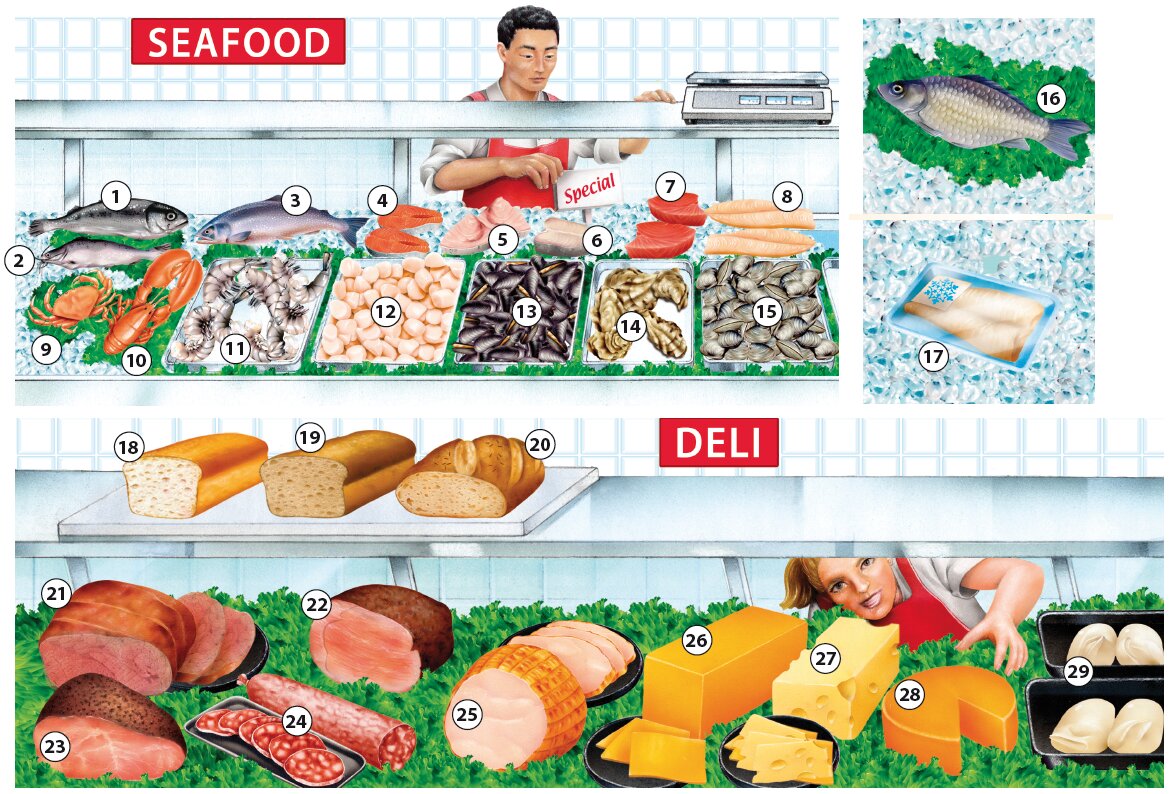 Seafood and Deli